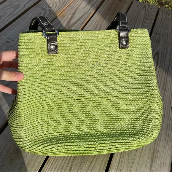 Charter Club Green Purse - Picture 4 of 6